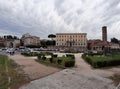 Roma - Piazza Bocca della VeritÃÂ  dal Foro Boario Royalty Free Stock Photo